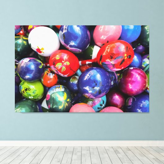 Maracas Canvas Afdruk (Insitu (Houten vloer))