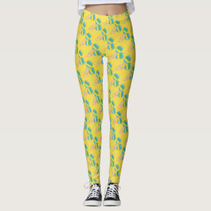 Maracas Musical Instrument Fiesta Cinco de Mayo Leggings