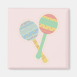 maracas-sticker magneet