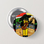 Marachi Doxie Ronde Button 5,7 Cm (Voorkant /achterkant)