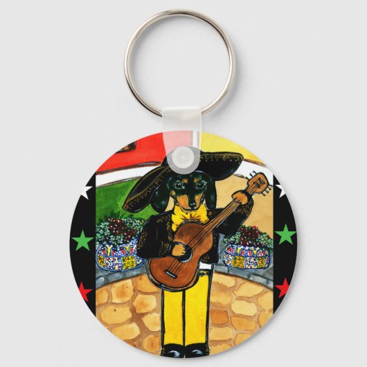 Marachi Doxie Sleutelhanger (Voorkant)