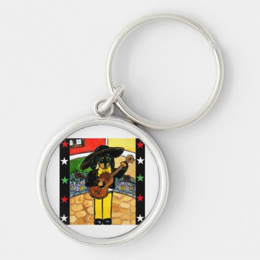 Marachi Doxie Sleutelhanger (Voorkant)