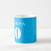 MARADONA 10 / NAPOLI JERSEY PRINTED AUTOGRAPH Mok (Center)