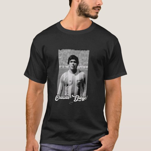 Maradona Gracias Diego Argentina T-shirt (Voorkant)
