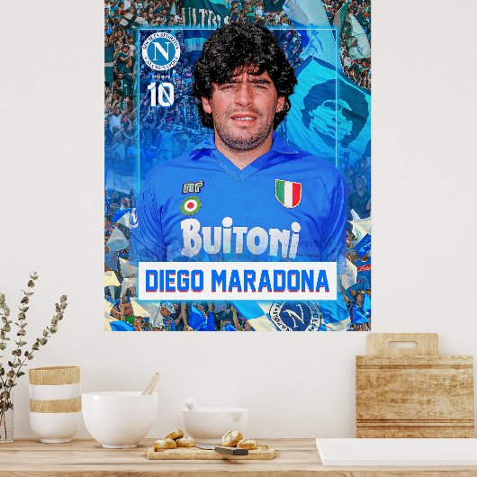 Maradona Poster (Keuken)