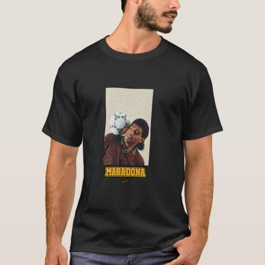 Maradona Schilderij T-shirt (Voorkant)