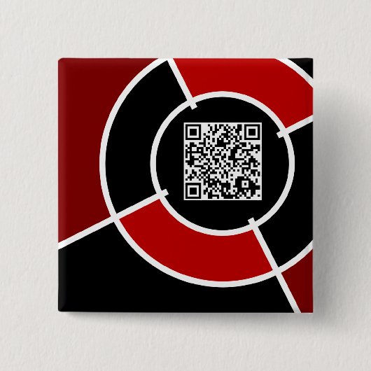 maraelleisteen QR-code Vierkante Button 5,1 Cm (Voorkant)