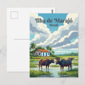 Marajó Brazilië Briefkaart (Voorkant / Achterkant)