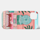 Marakech Mooie Marokkaanse City Paint iPhone Case (Achterkant (horizontaal))