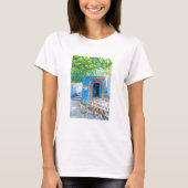 Marakech Mooie Marokkaanse City Paint T shirt (Voorkant)