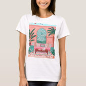 Marakech Mooie Marokkaanse City Paint T shirt (Voorkant)