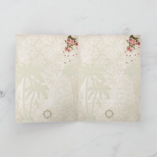 MARAKECH - WENSKAART BEDANKKAART (Binnen)