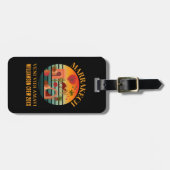 MARAKKESH Veni Vidi Amavi Marokko Gezinsvakantie Bagagelabel (Voorkant horizontaal)