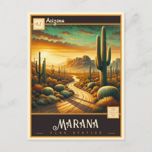 Marana, Arizona |  BRIEFKAART (Voorkant)