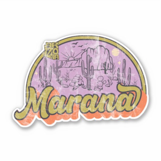Marana, Arizona Sticker (Voorkant)
