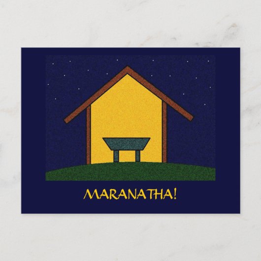 MARANATHA! BRIEFKAART (Voorkant)