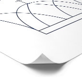 Maranatha Christian Modern Minimalist  Poster (Hoek)