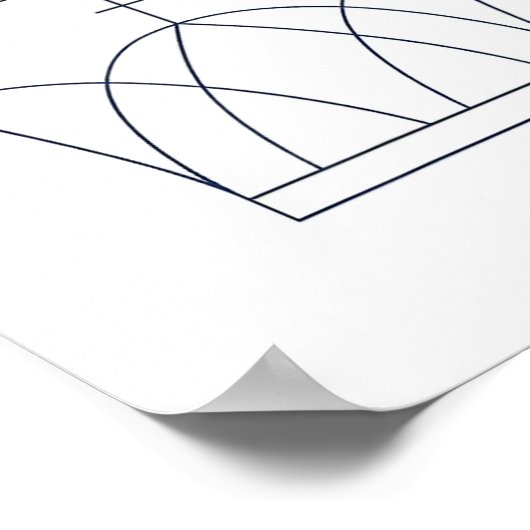 Maranatha Christian Modern Minimalist Poster (Hoek)