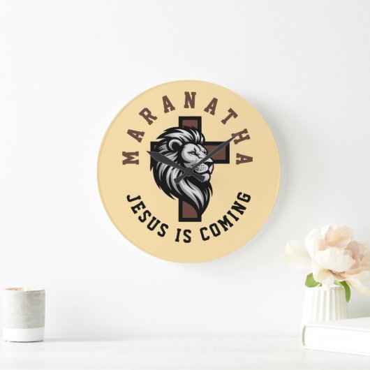 Maranatha Jesus is coming Grote Klok (Huis)