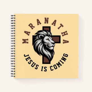 Maranatha Jesus is coming  Notitieboek