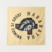 Maranatha Jesus is coming  Wandkleed (Voorkant (horizontaal))