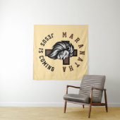 Maranatha Jesus is coming  Wandkleed (In Situ (horizontaal))