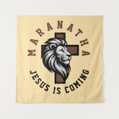 Maranatha Jesus is coming  Wandkleed (Voorkant)