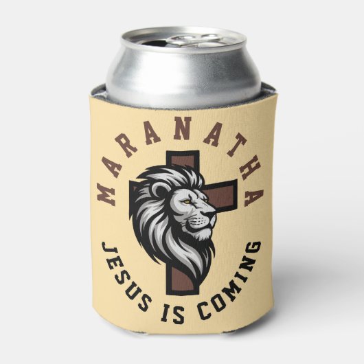 Maranatha Jezus komt Blikjeskoeler (Blikje Voorkant)