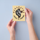 Maranatha Jezus komt Flyer (Hand)