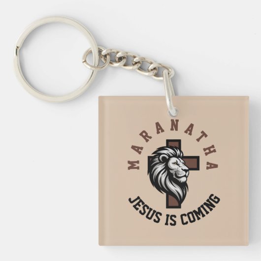 Maranatha Jezus komt Sleutelhanger (voorkant)