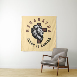 Maranatha Jezus komt Wandkleed