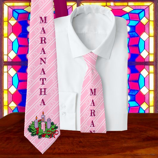 Maranatha stropdas #3 van 4 voor Advent (3e week:
