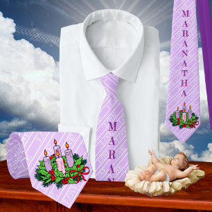 Maranatha stropdas #4 van 4 voor Advent (4e week: