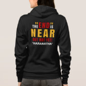 Maranatha van het einde is nabij hoodie (Achterkant)