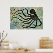 Maranda's Octopus - 36 x 24-inch Poster (Keuken)