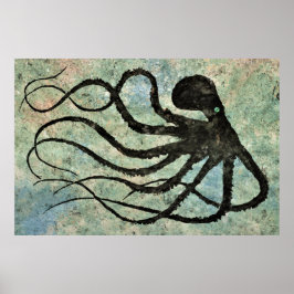 Maranda's Octopus - 36 x 24-inch Poster