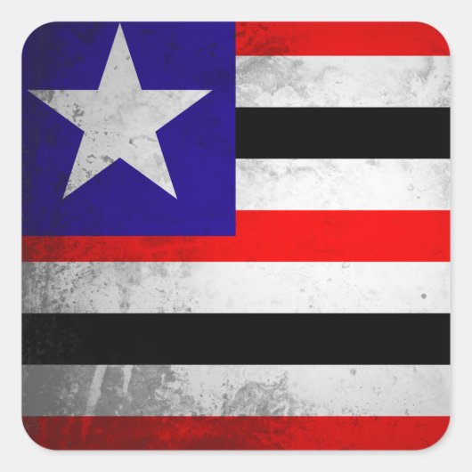 Maranhao Vierkante Sticker (Voorkant)