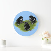 Marans Black Copper Chicken Grote Klok (Huis)