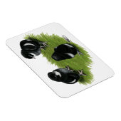 Marans Black Copper Chicken Magneet (Rechterzijde)