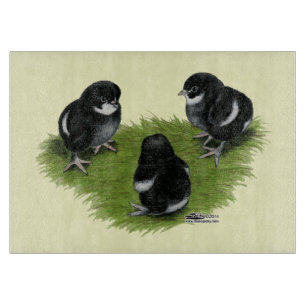 Marans Black Copper Chicken Snijplank