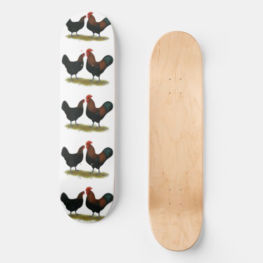 Marans Black Copper Persoonlijk Skateboard (Voorkant)