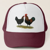 Marans Black Copper Trucker Pet (Voorkant)