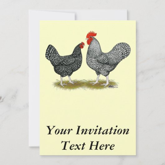 Marans: Cuckoo Pair Kaart (Voorkant)
