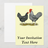 Marans: Cuckoo Pair Kaart (Voorkant / Achterkant)