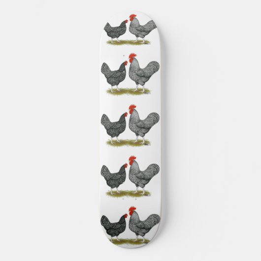 Marans: Cuckoo Pair Persoonlijk Skateboard (Voorkant)