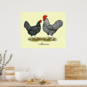 Marans: Cuckoo Pair Poster (Keuken)