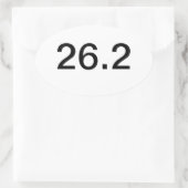 Marathon 26.2 Bumber Sticker (Tas)