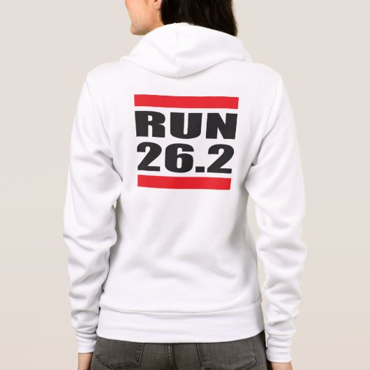 Marathon 26.2 hoodie (Achterkant)