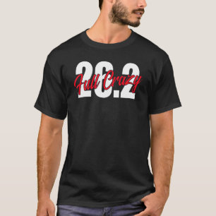 Marathon, 26 2 mijl, volledig gekke klompen t-shirt