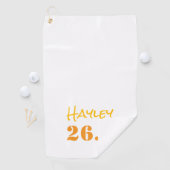 Marathon 26.2 NAAM Hardlopen Atletische Sport Golfhanddoek (Insitu)